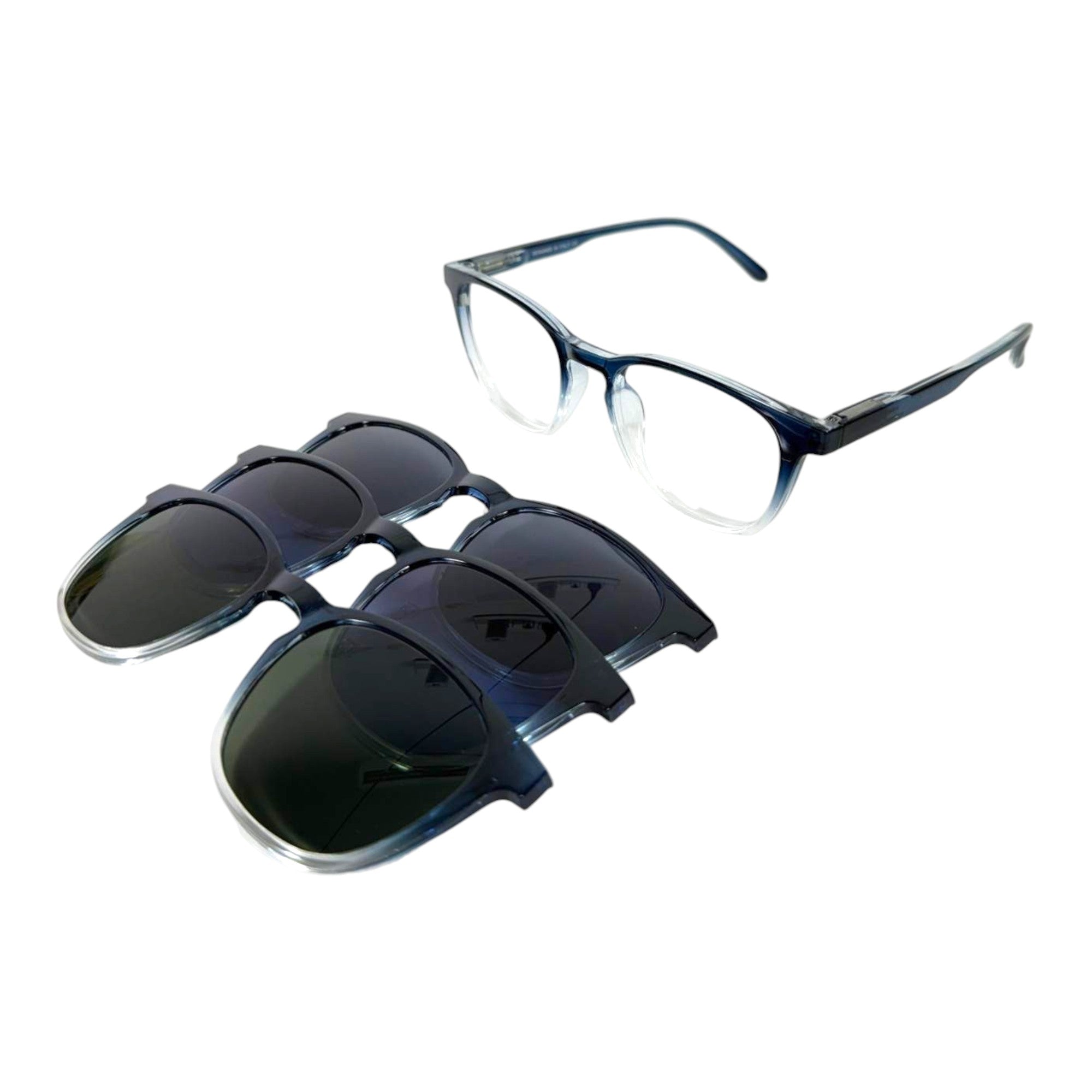 Hustlr Shape Clip-On Glasses