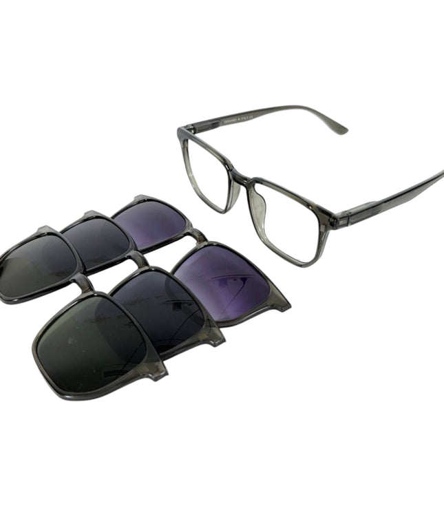 Square Shape Clip-On Glasses