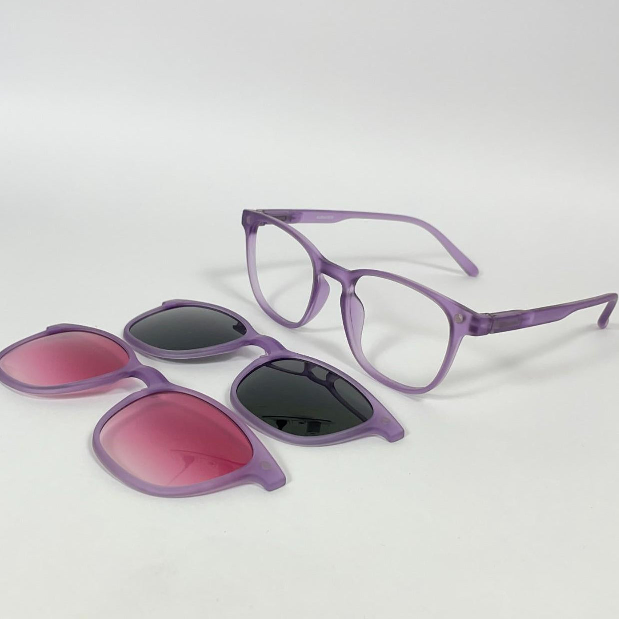 Round Clip-On Polarized Glasses