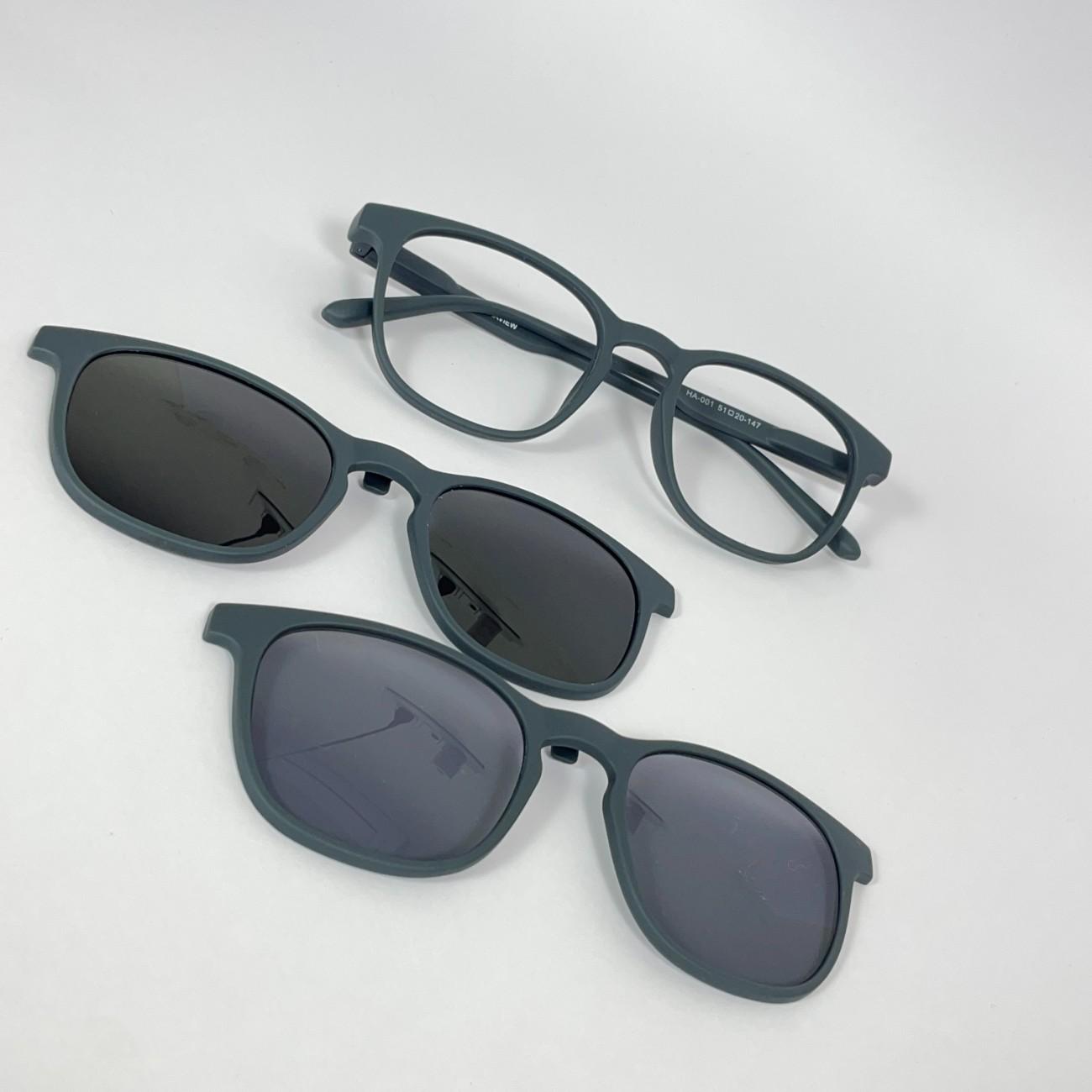 Round Clip-On Polarized Glasses