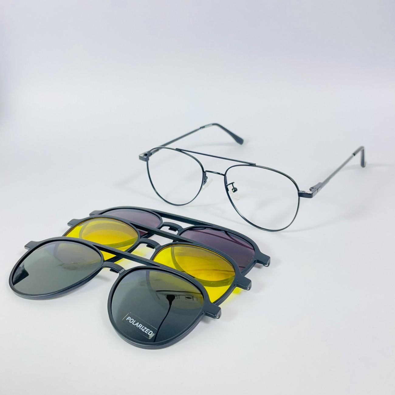 Aviator Clip-on Polarized Glasses