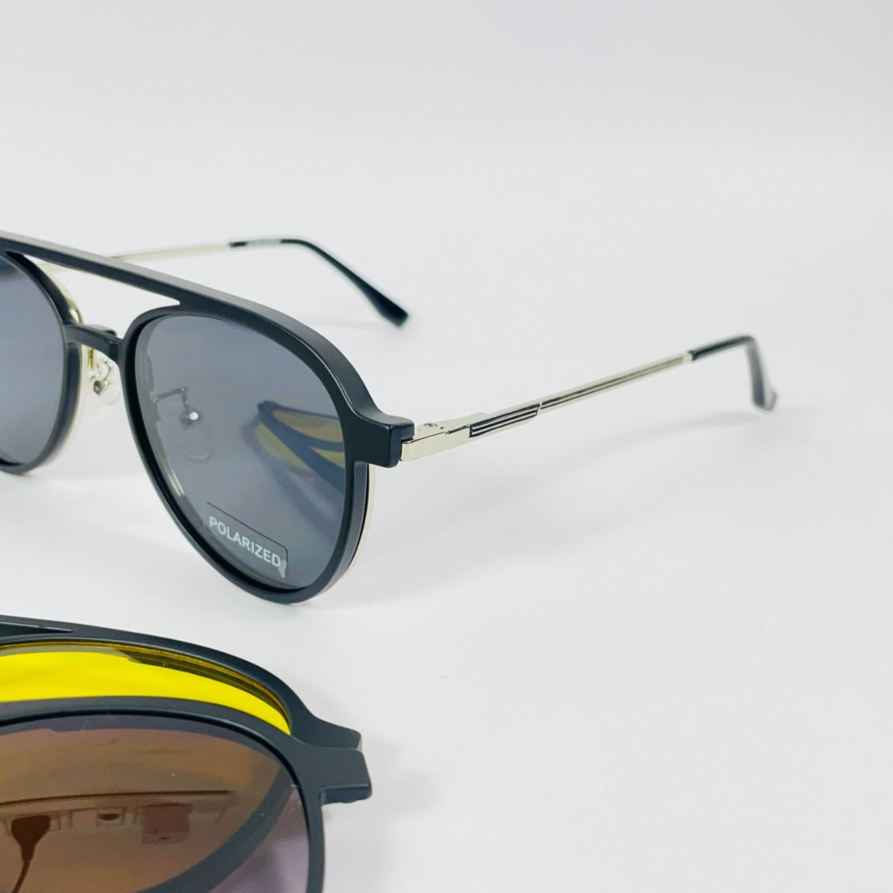 Aviator Clip-on Polarized Glasses