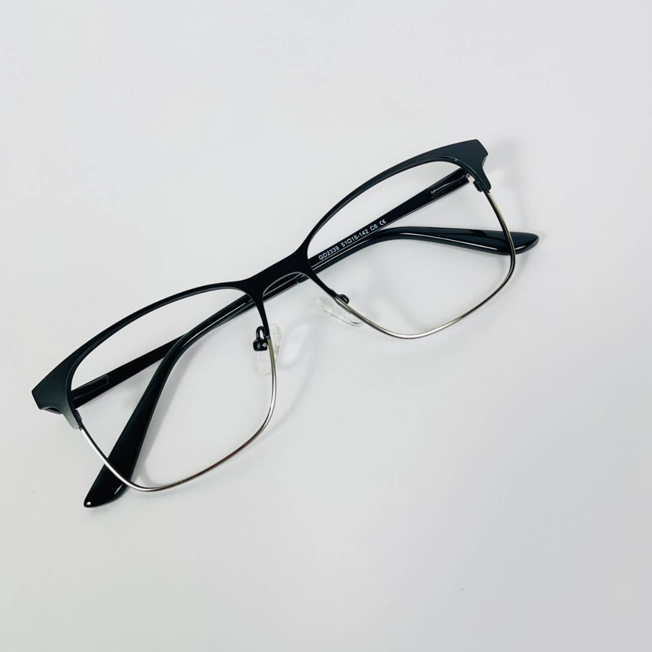Cat Matt Black Metal Frame