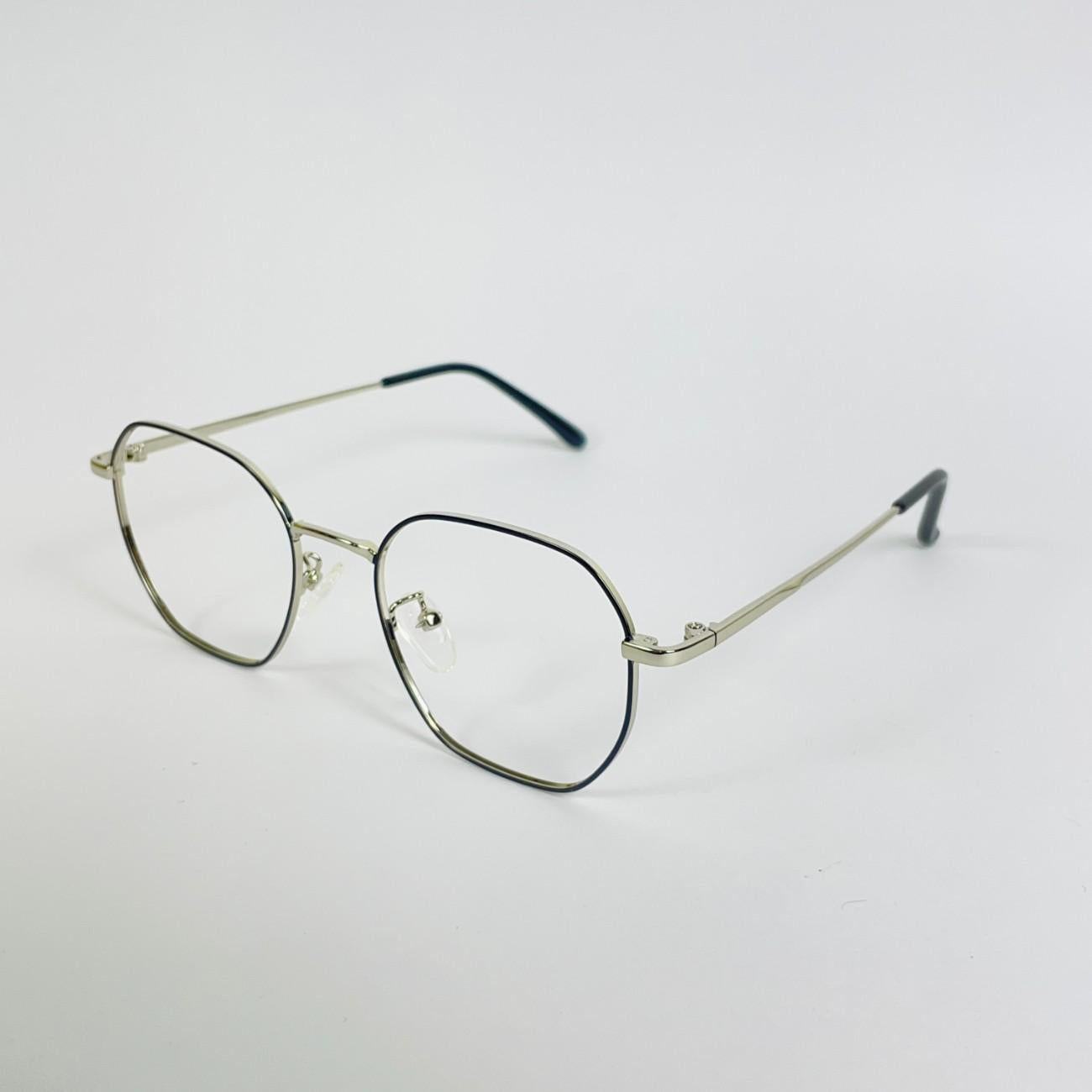 Hexa Metal - Trendy Geometric Frame