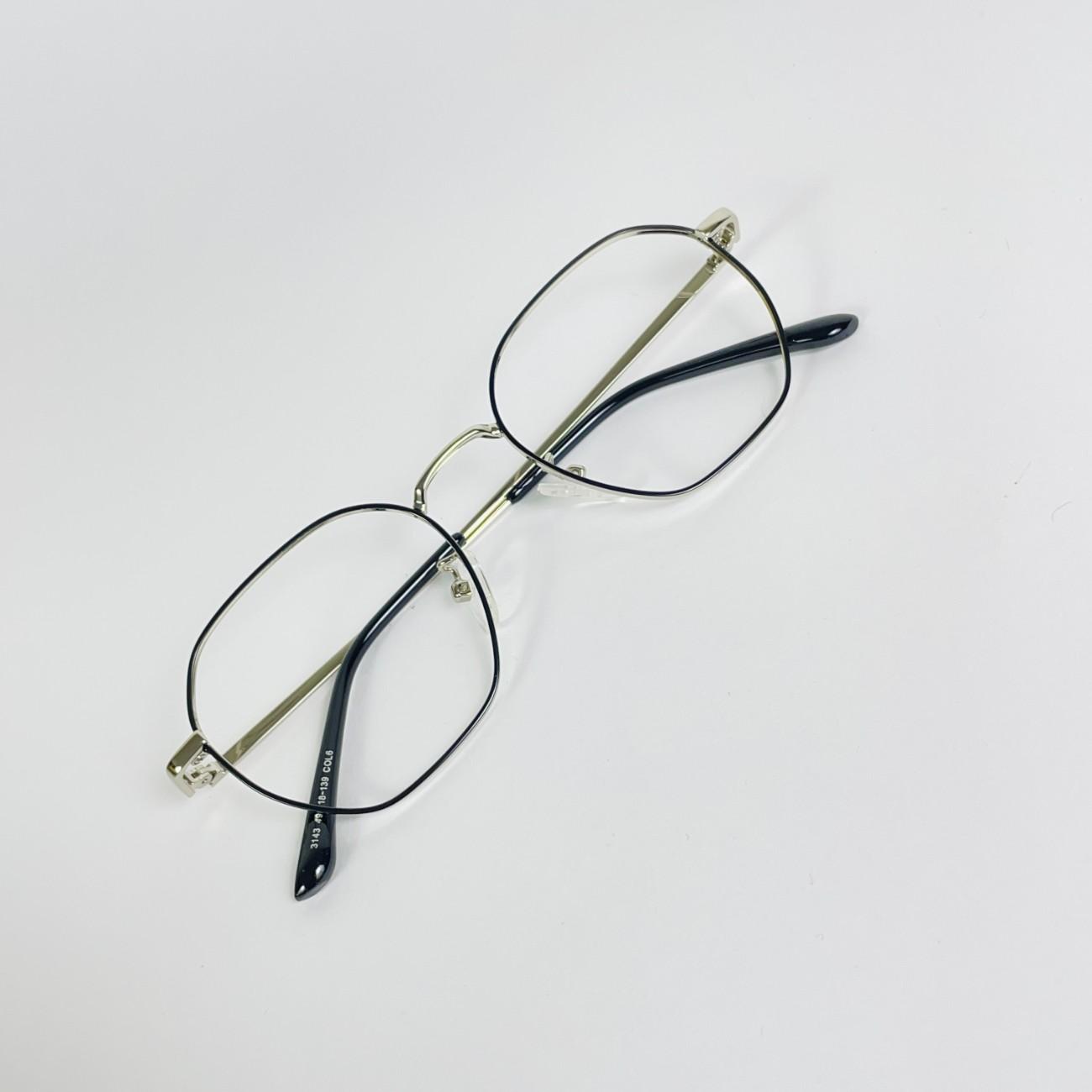Hexa Metal - Trendy Geometric Frame