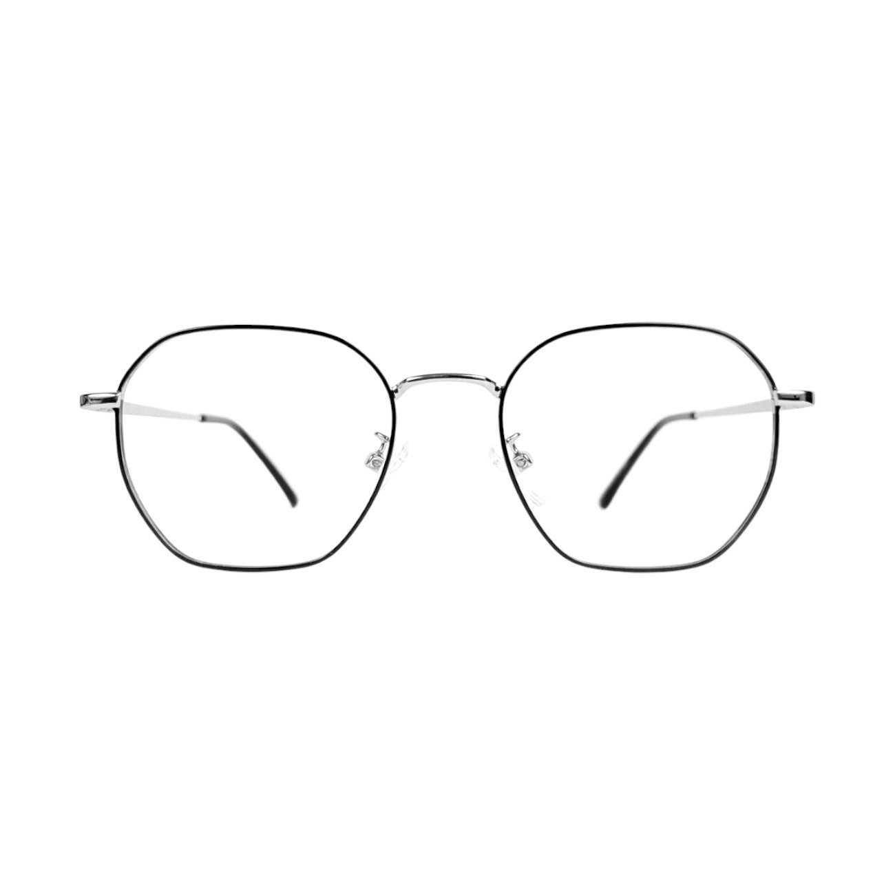 Hexa Metal - Trendy Geometric Frame