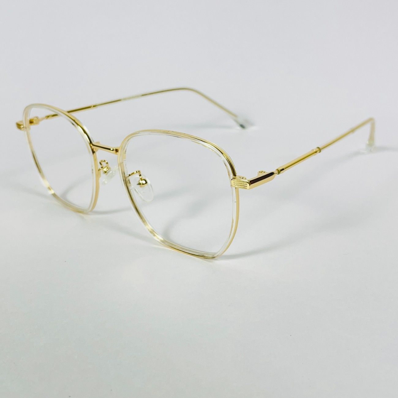 Round Metal Double Rim Trendy Frame