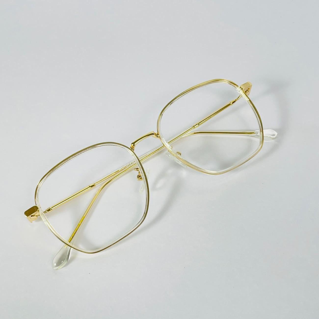 Round Metal Double Rim Trendy Frame
