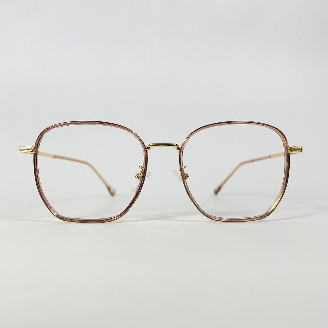 Round Metal Double Rim Trendy Frame