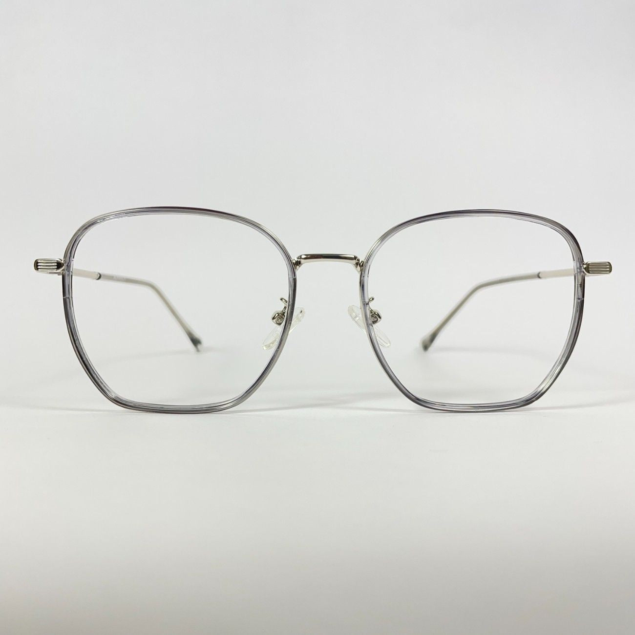 Round Metal Double Rim Trendy Frame
