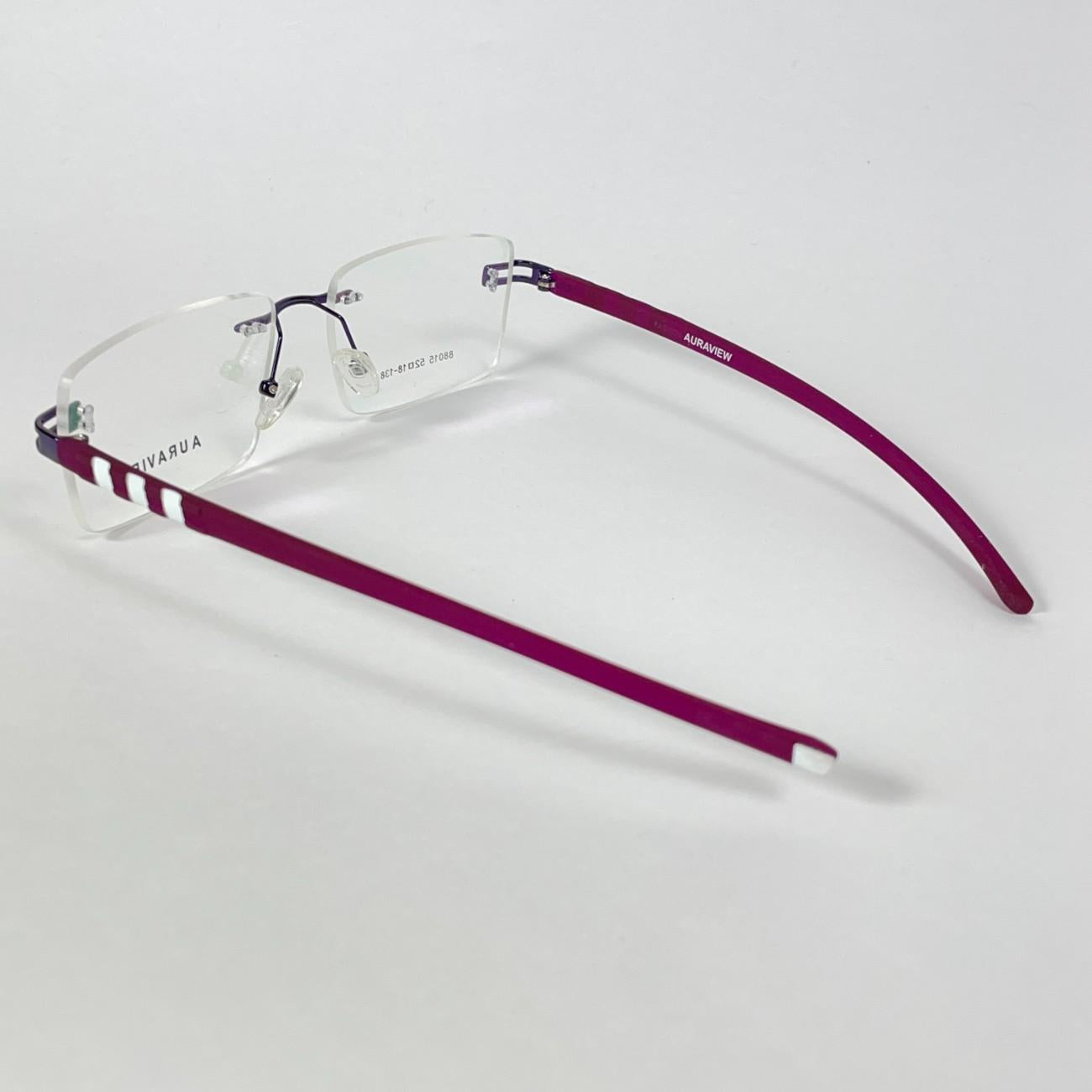 Rectangle TR Side Rimless Eyeglasses