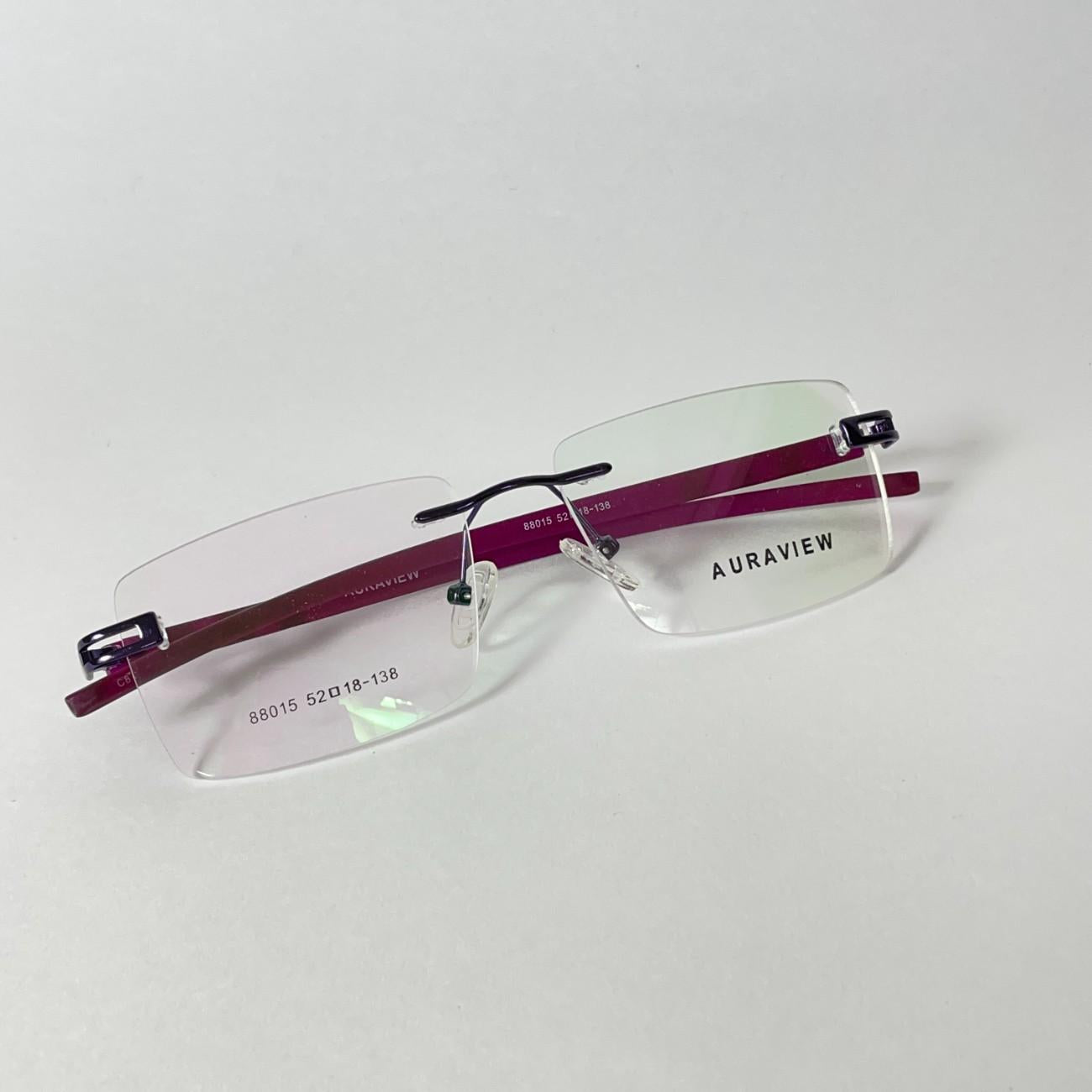 Rectangle TR Side Rimless Eyeglasses
