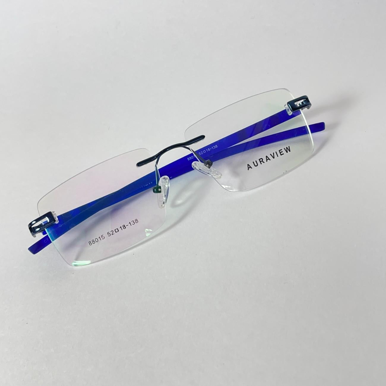 Rectangle TR Side Rimless Eyeglasses