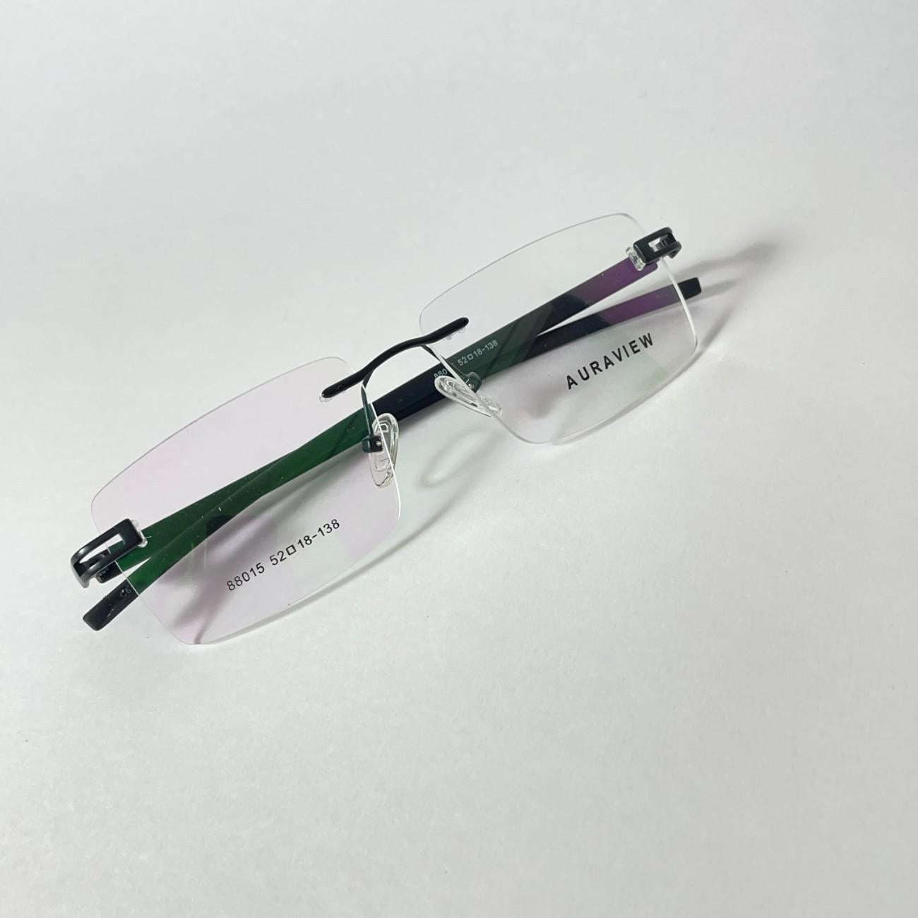 Rectangle TR Side Rimless Eyeglasses