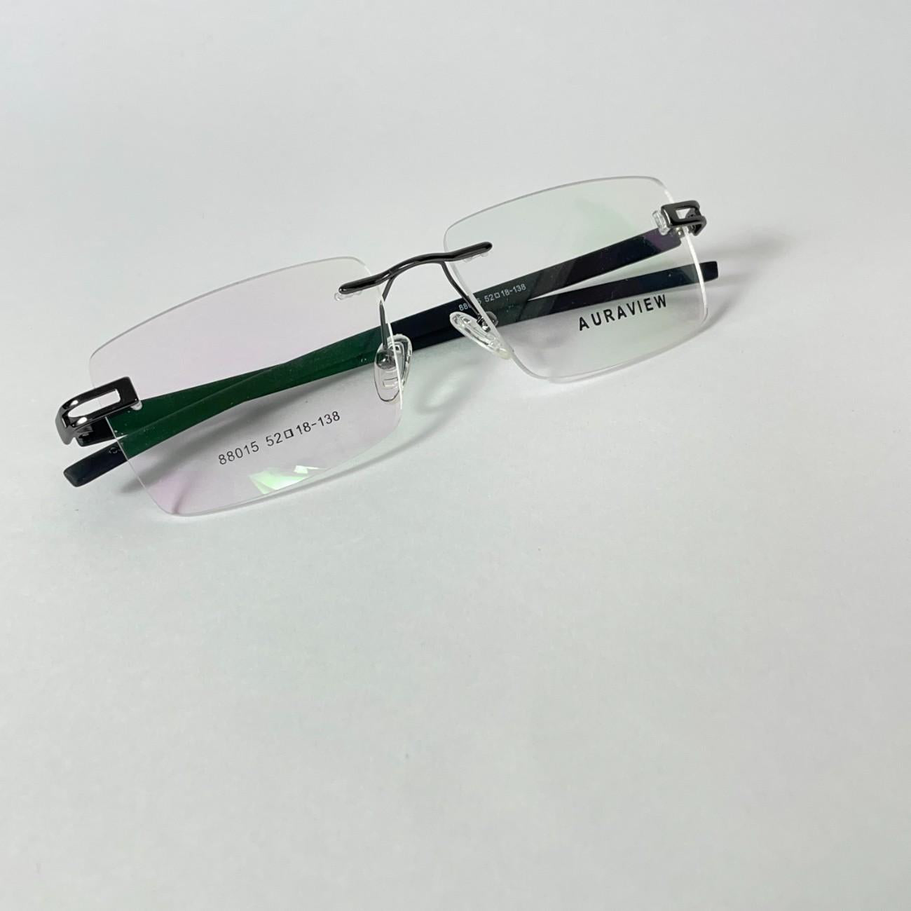 Rectangle TR Side Rimless Eyeglasses