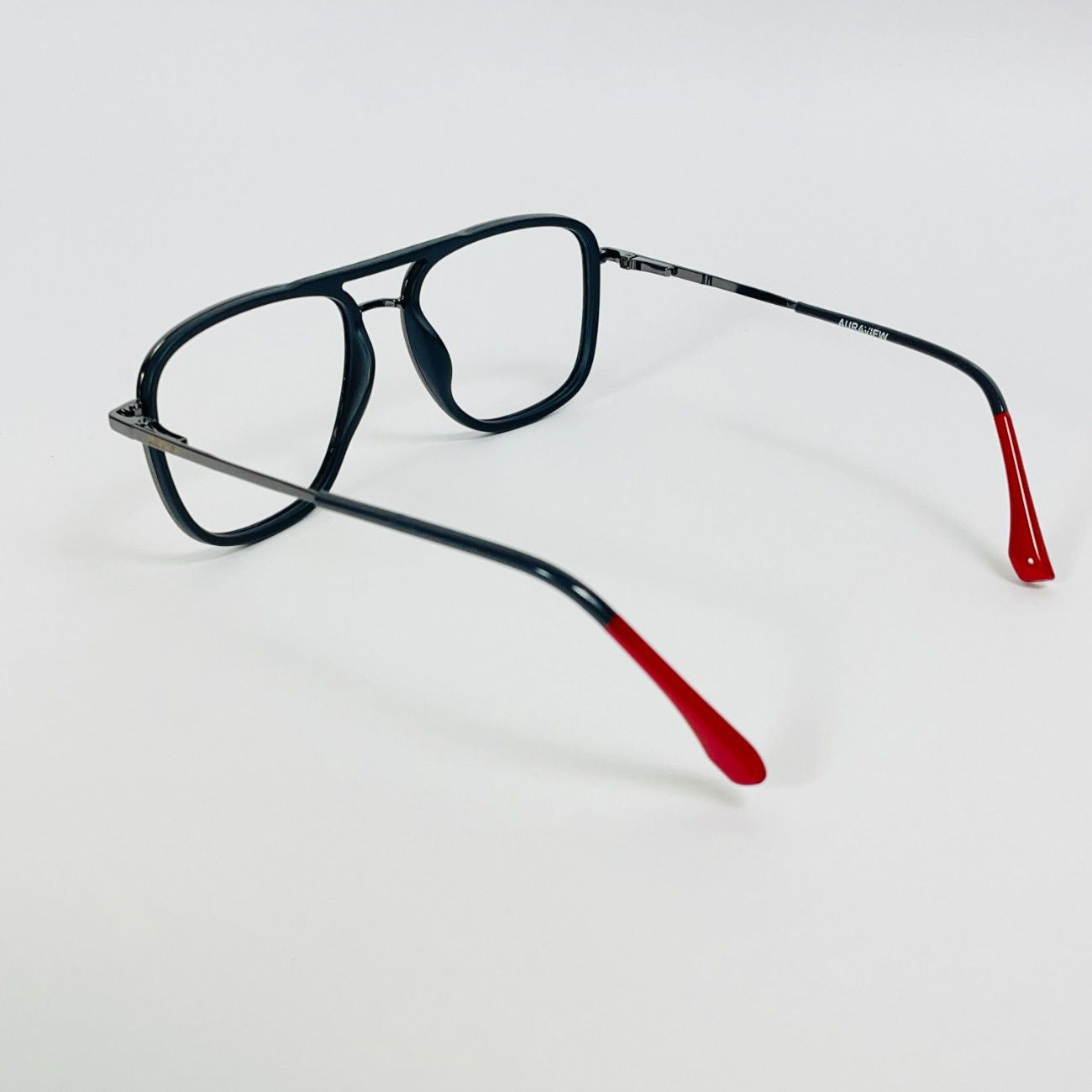 Square Bar Double Rim Metal Frame
