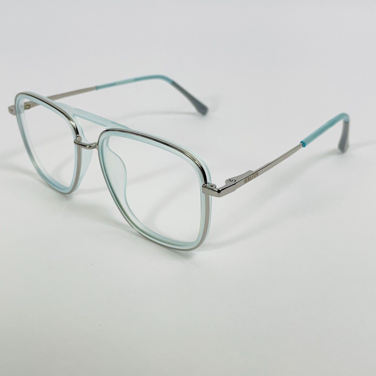 Square Bar Double Rim Metal Frame