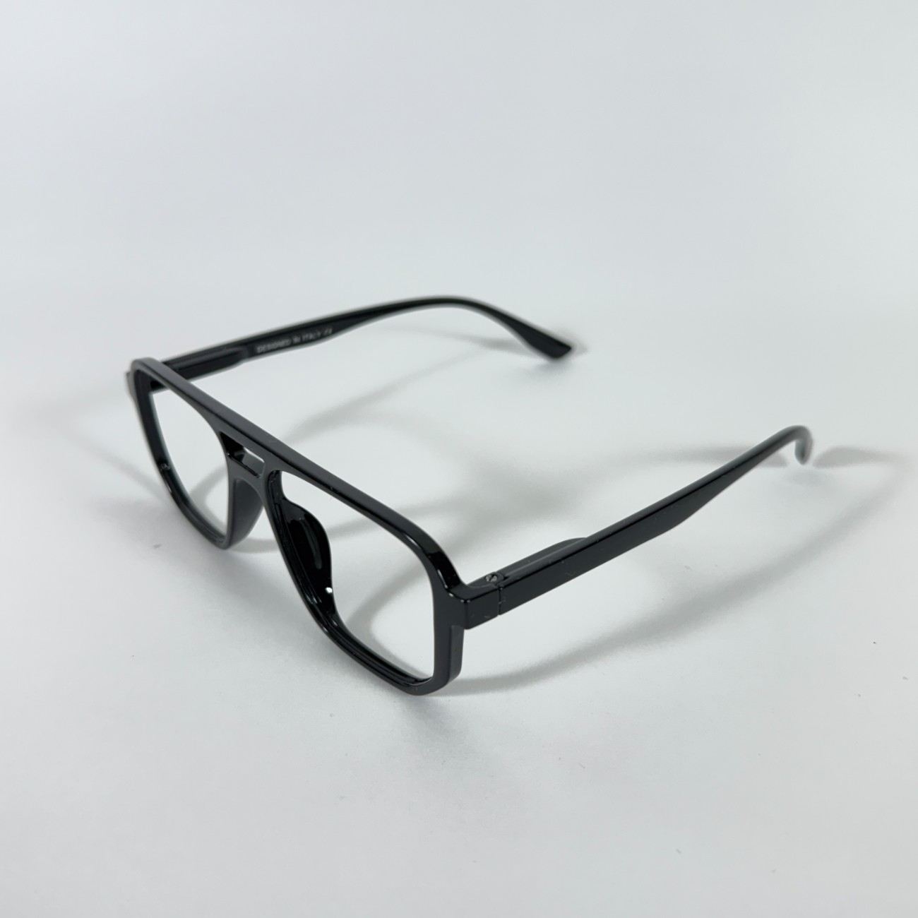 Bar Square Clip-on Glasses