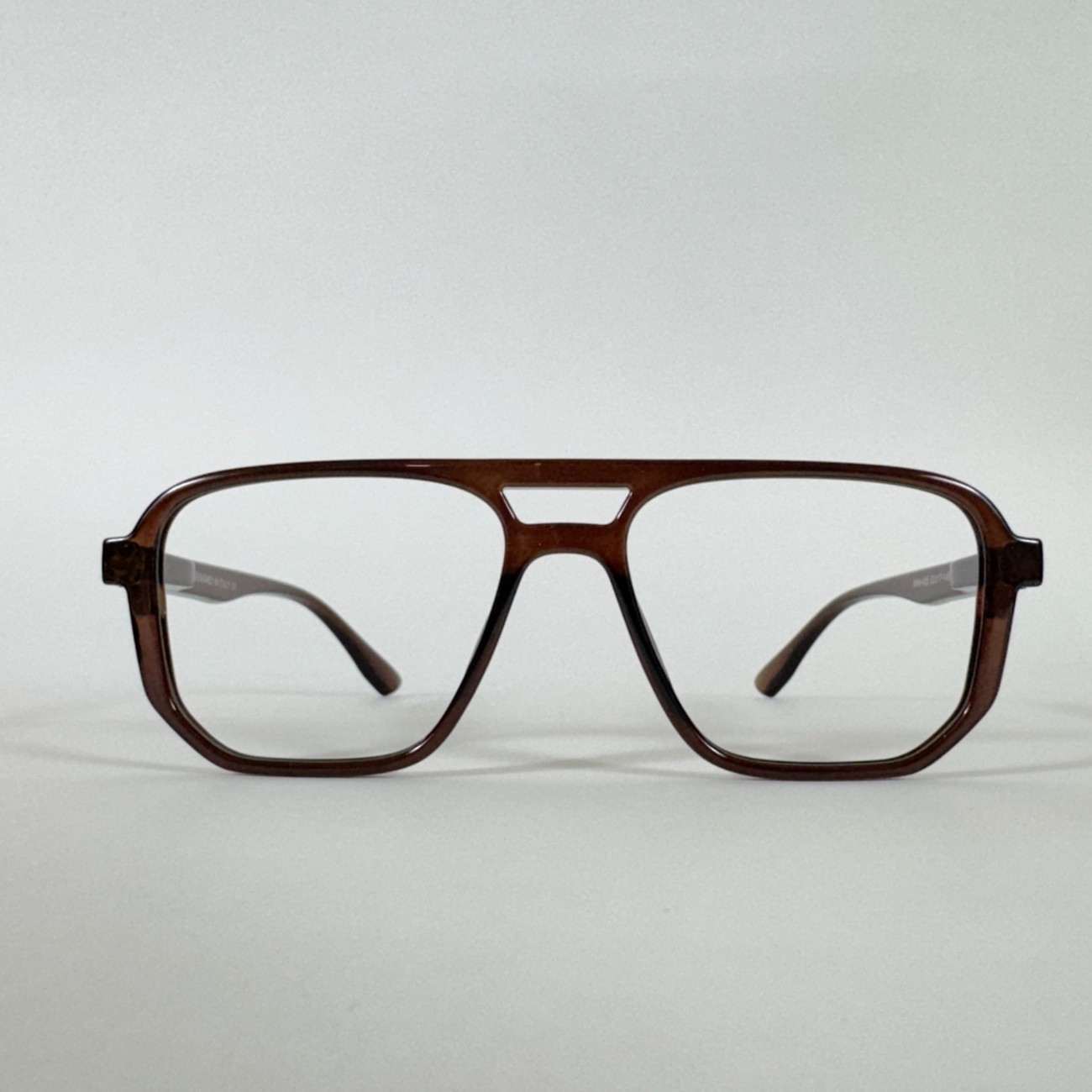 Bar Square Clip-on Glasses