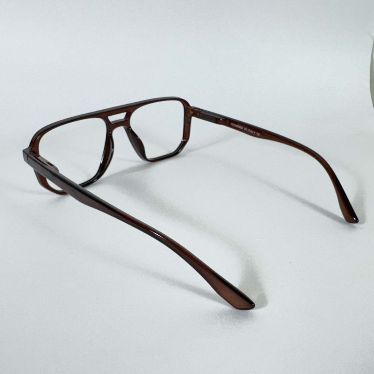 Bar Square Clip-on Glasses