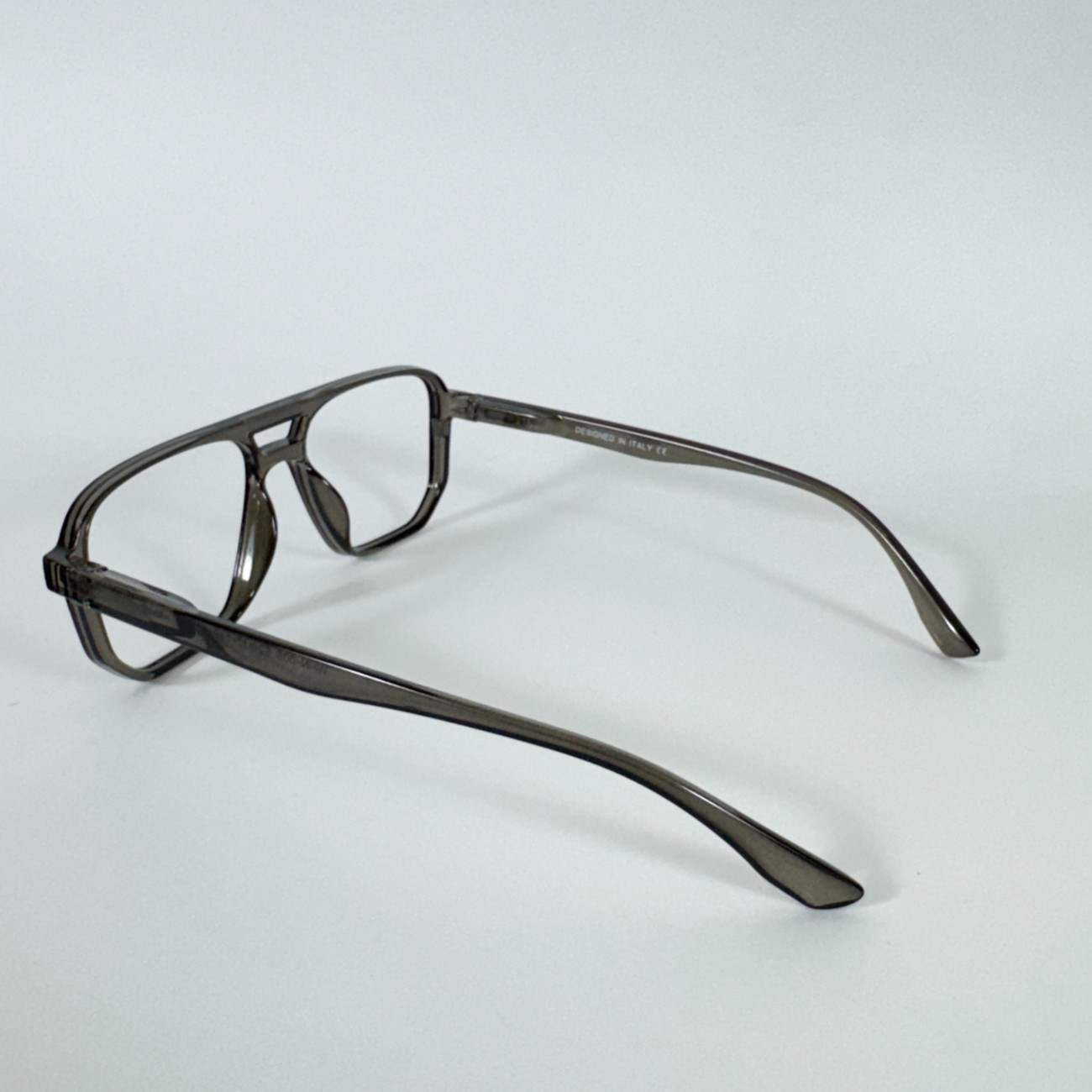 Bar Square Clip-on Glasses
