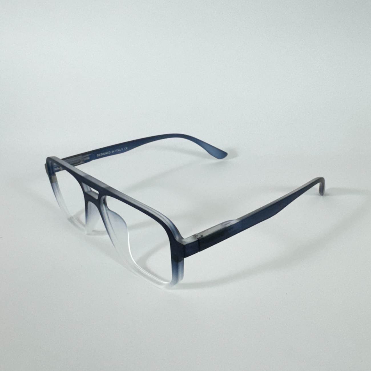 Bar Square Clip-on Glasses