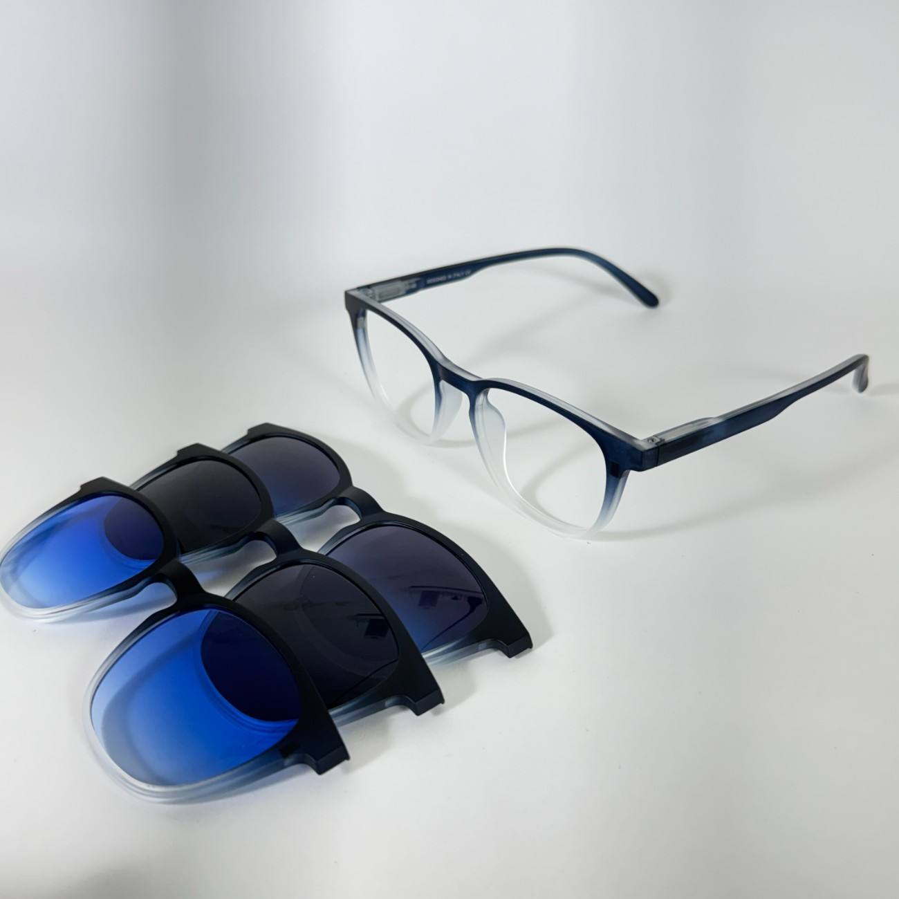 Hustlr Shape Clip-On Glasses