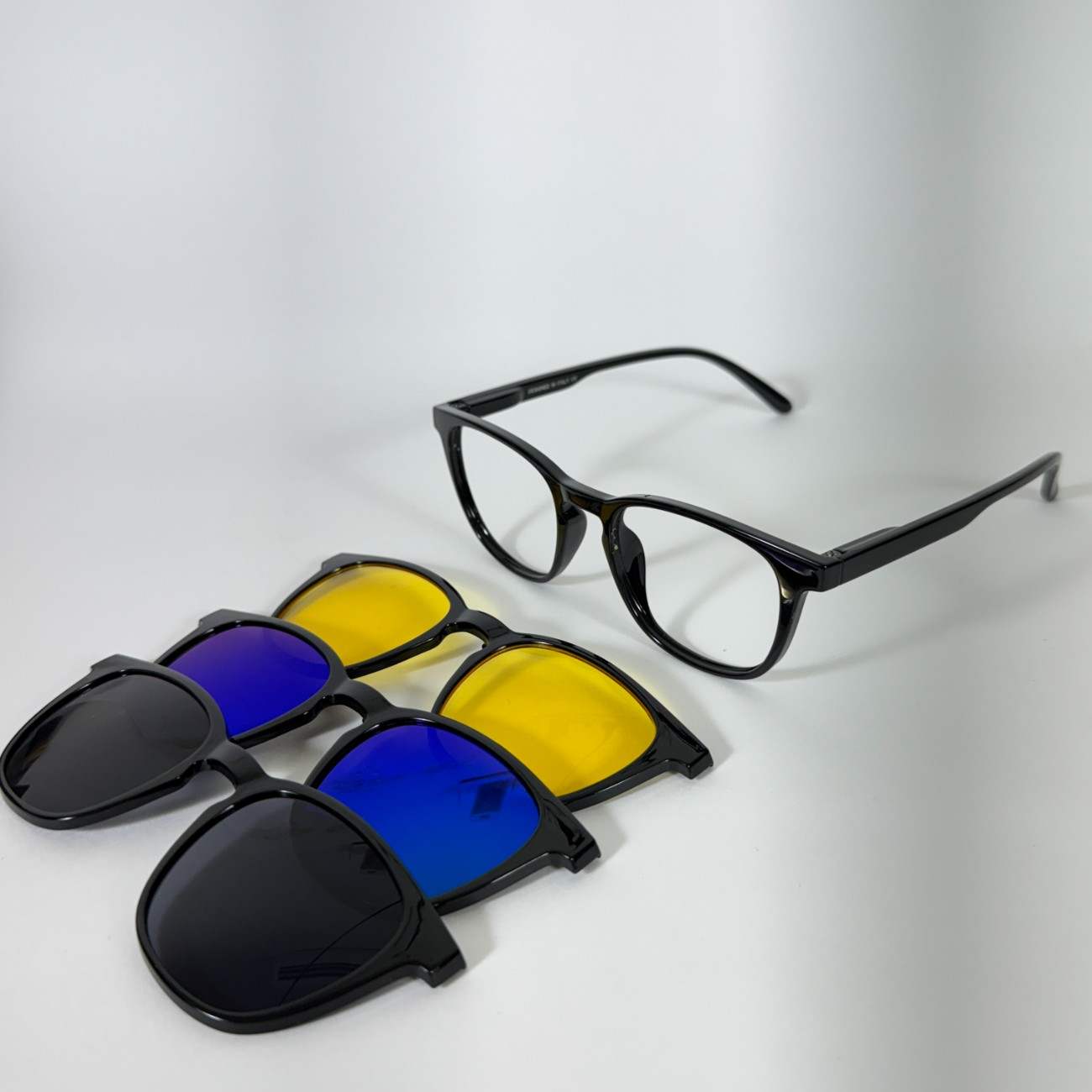 Hustlr Shape Clip-On Glasses