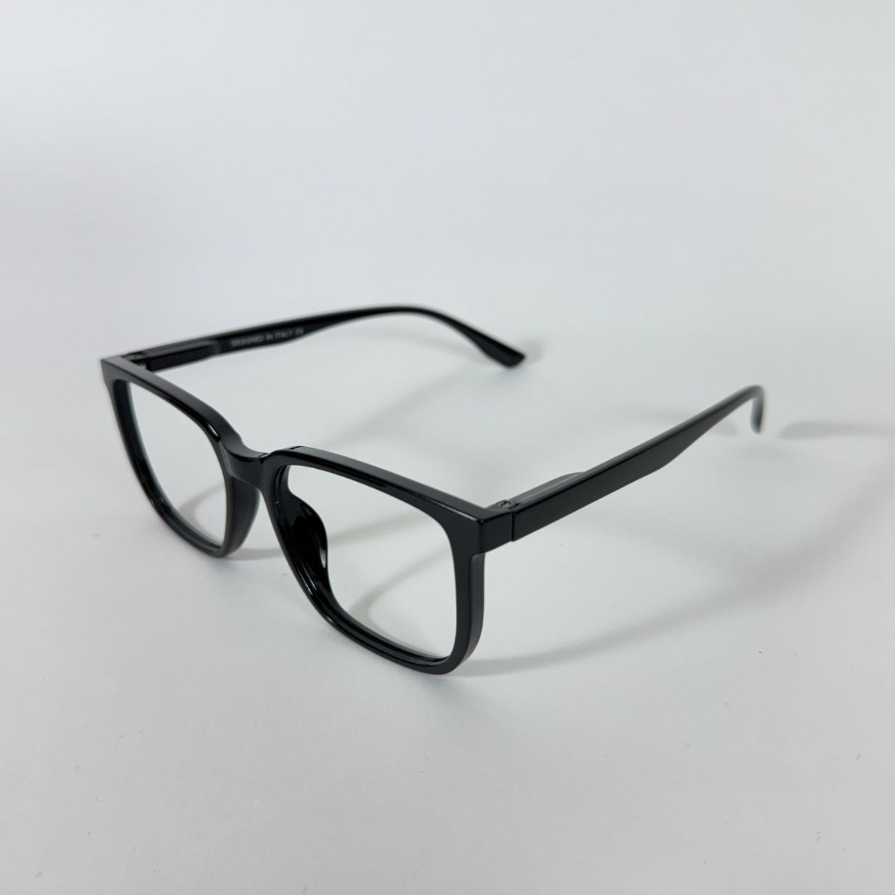 Rectangle Cut Shape Clip-On Glasses