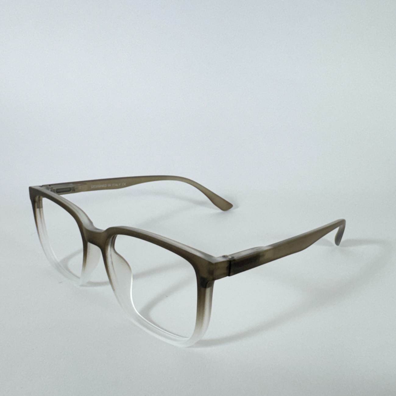 Rectangle Cut Shape Clip-On Glasses