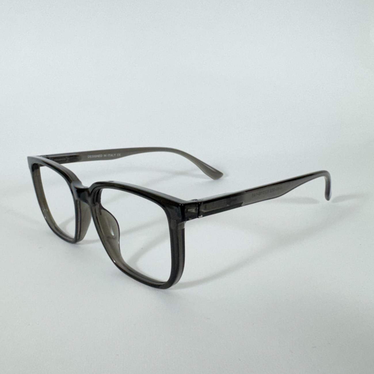 Rectangle Cut Shape Clip-On Glasses