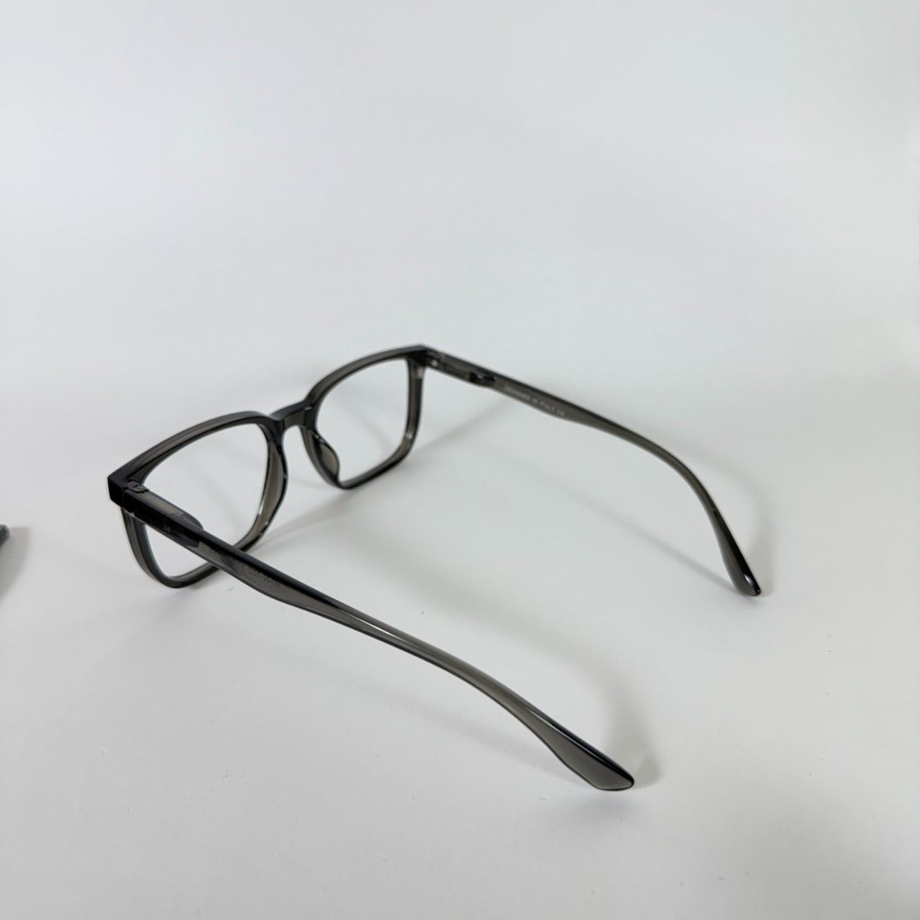 Rectangle Cut Shape Clip-On Glasses