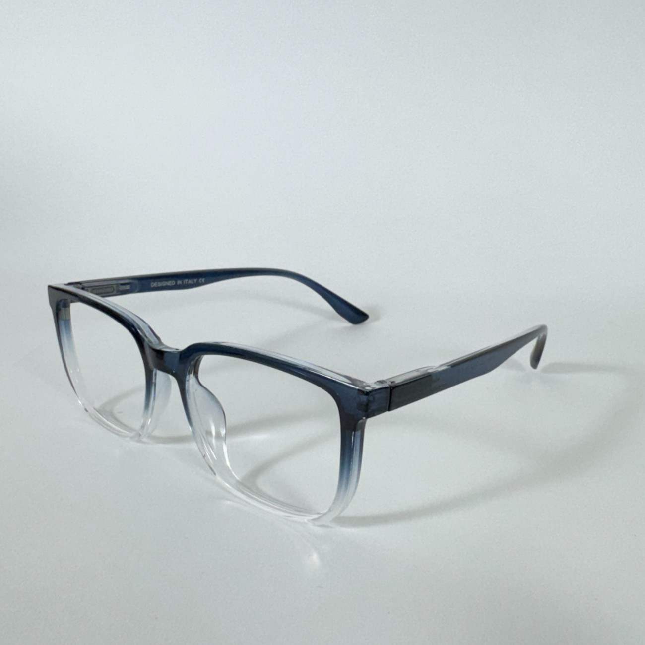 Rectangle Cut Shape Clip-On Glasses