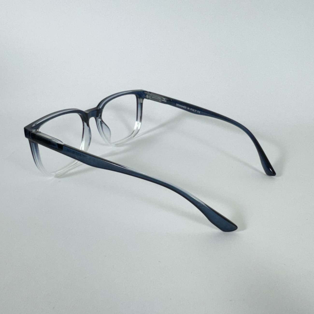 Rectangle Cut Shape Clip-On Glasses