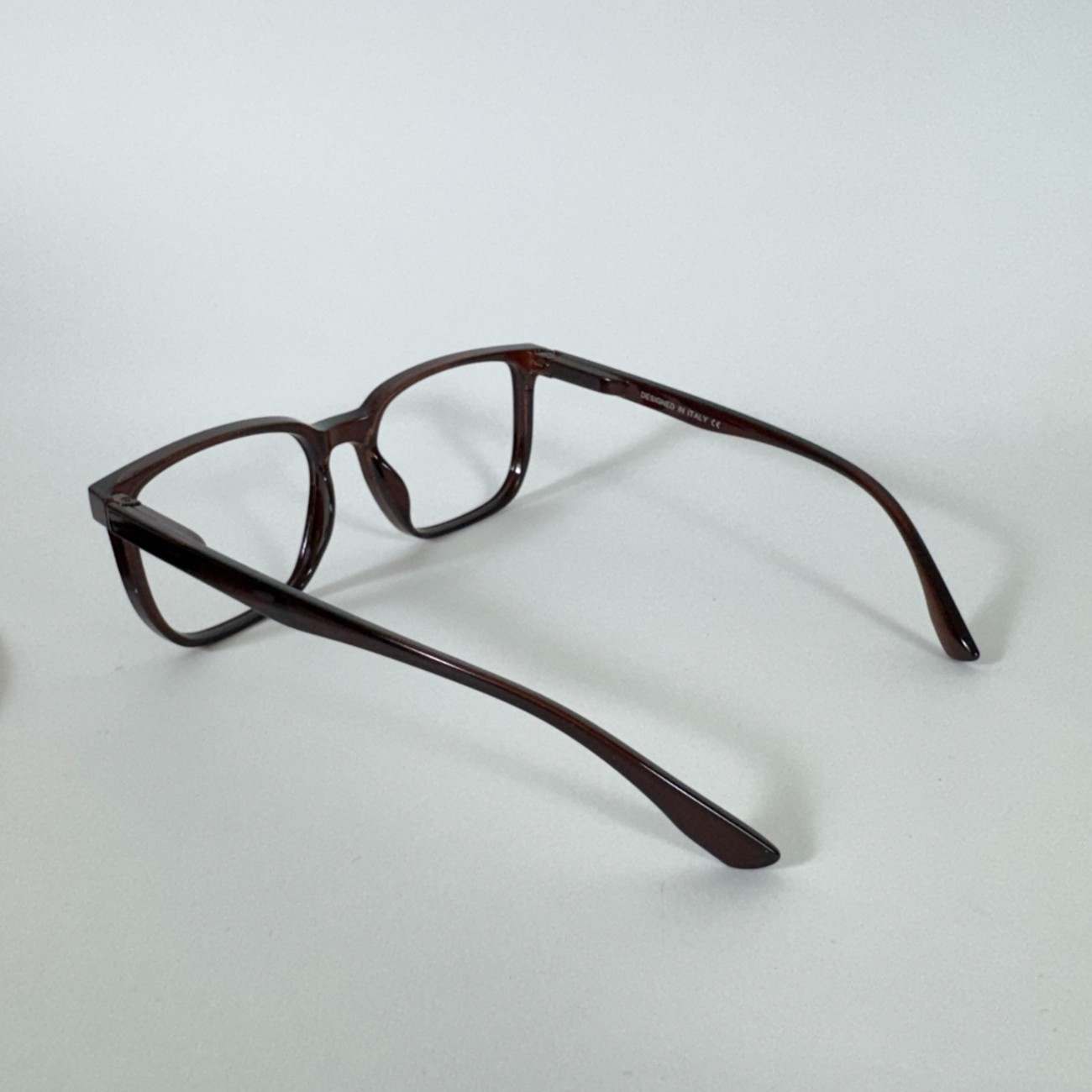 Rectangle Cut Shape Clip-On Glasses
