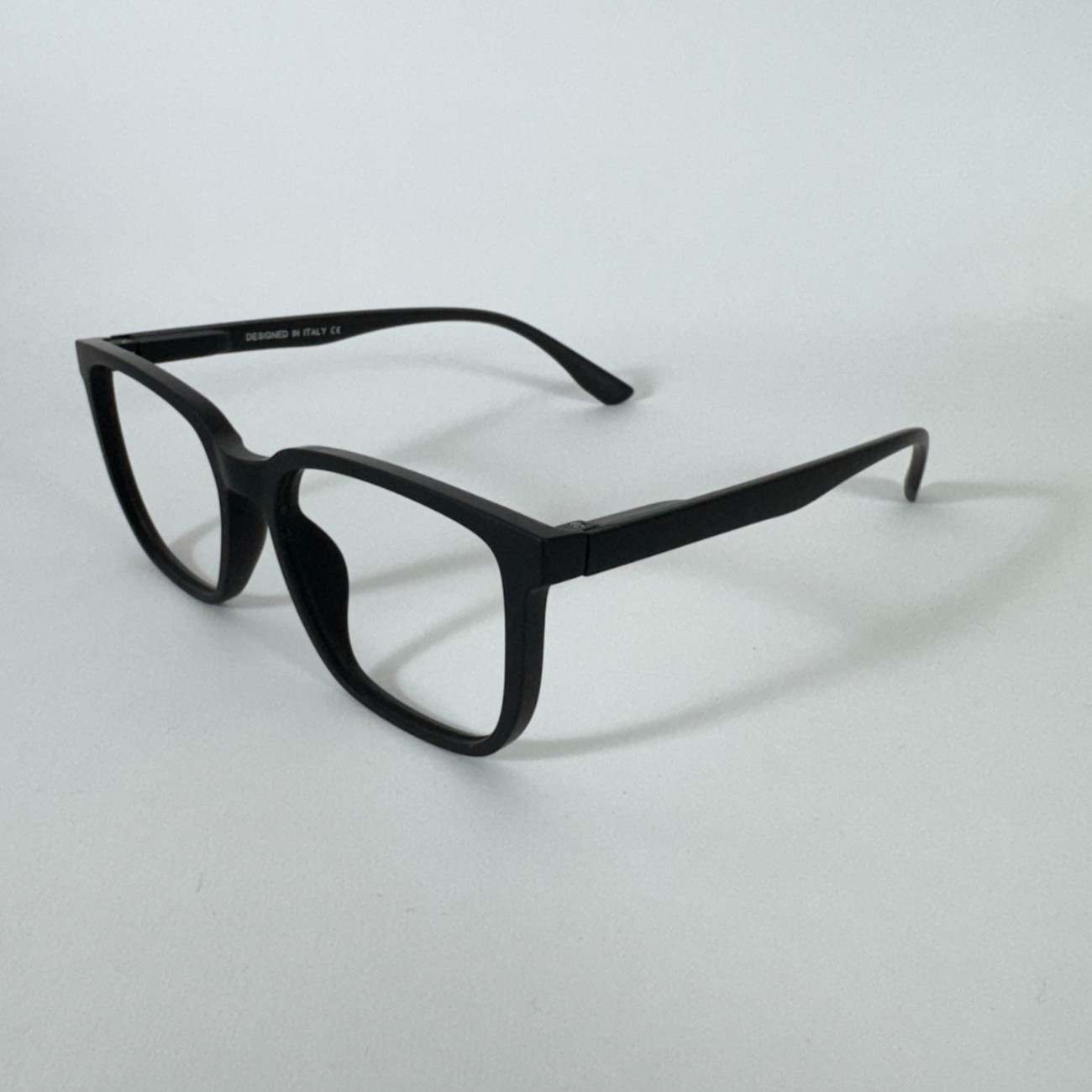 Rectangle Cut Shape Clip-On Glasses