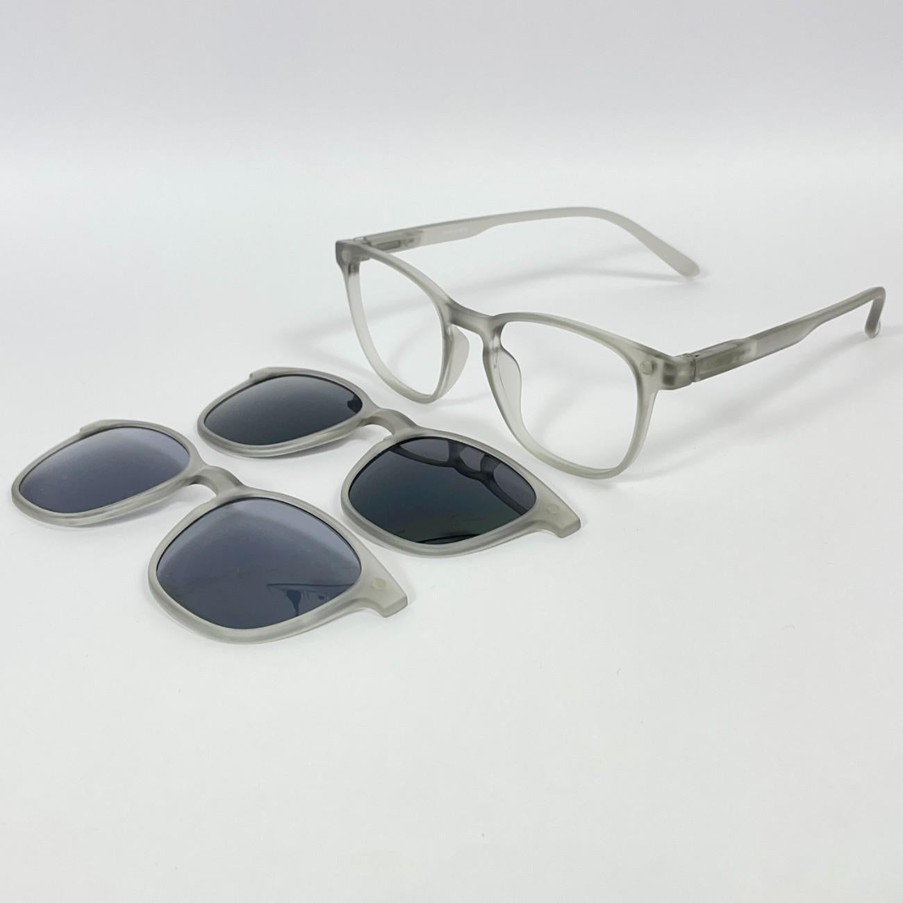 Round Clip-On Polarized Glasses