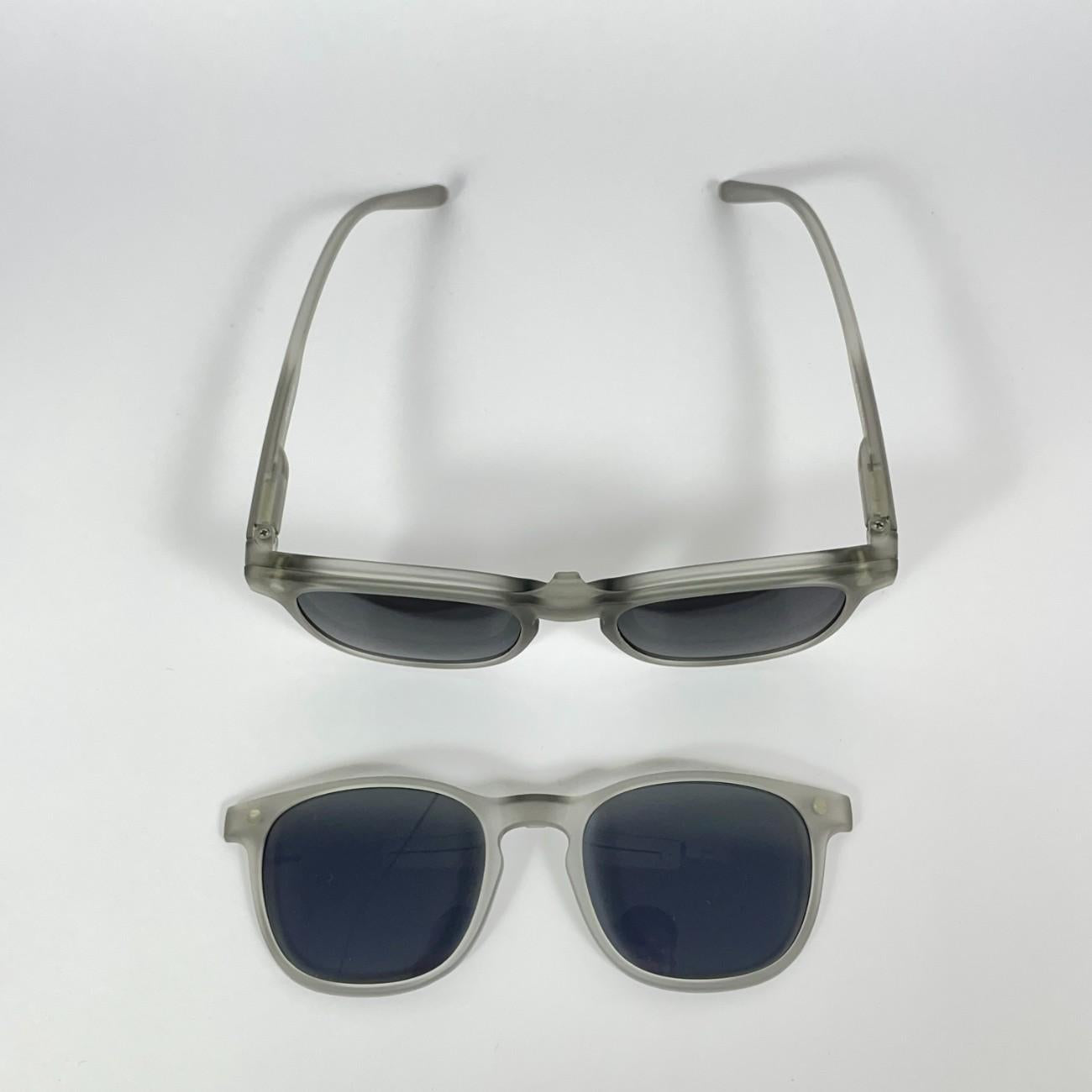 Round Clip-On Polarized Glasses