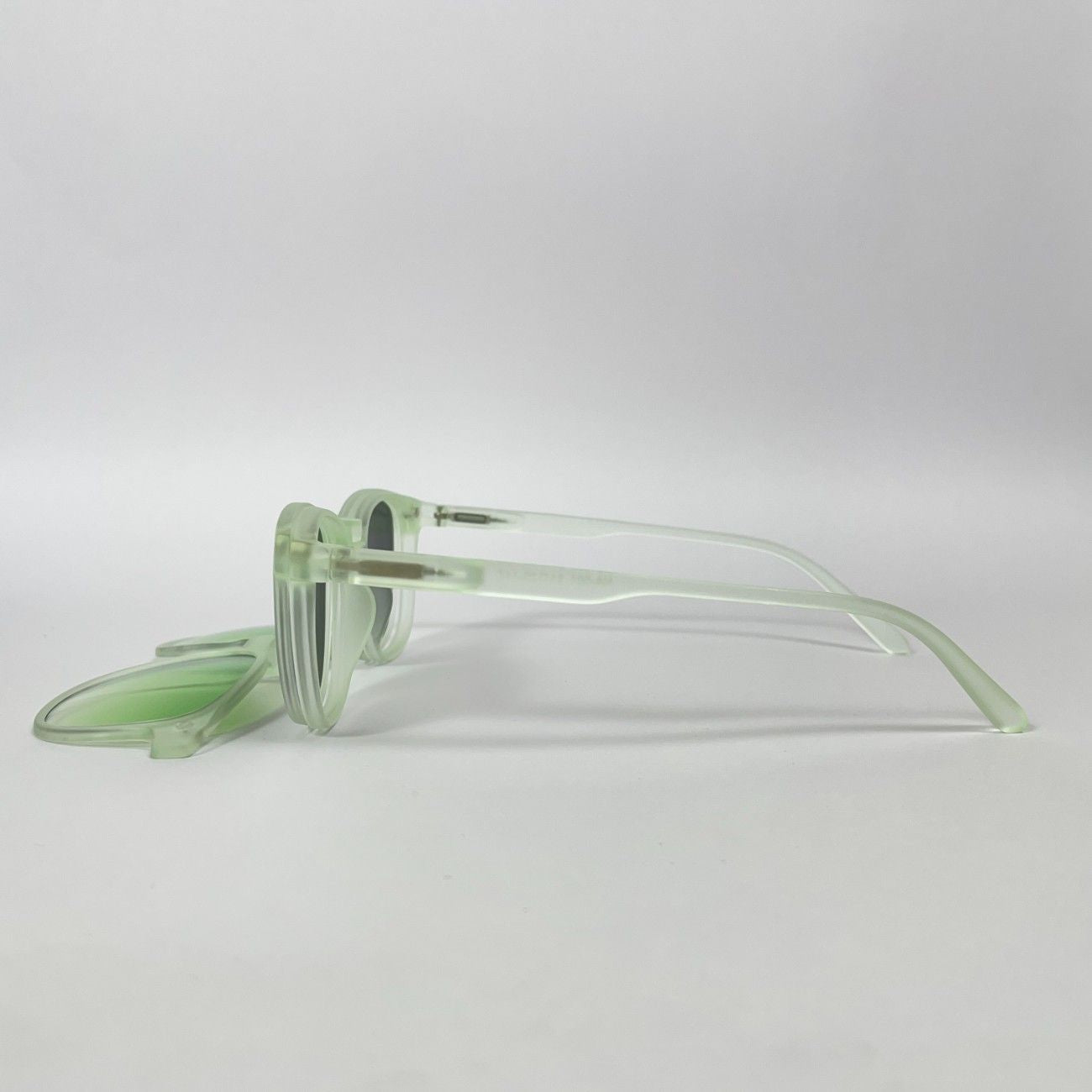 Round Clip-On Polarized Glasses