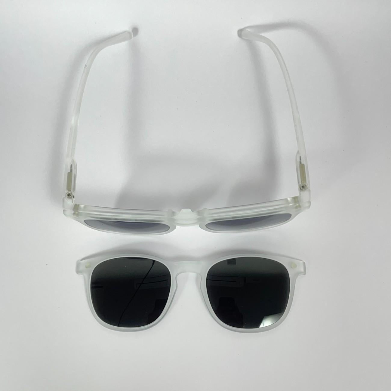 Round Clip-On Polarized Glasses