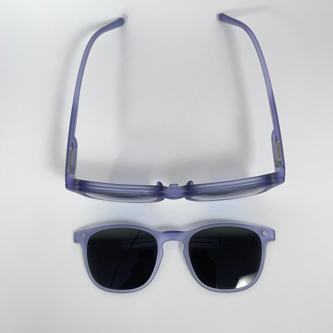 Round Clip-On Polarized Glasses
