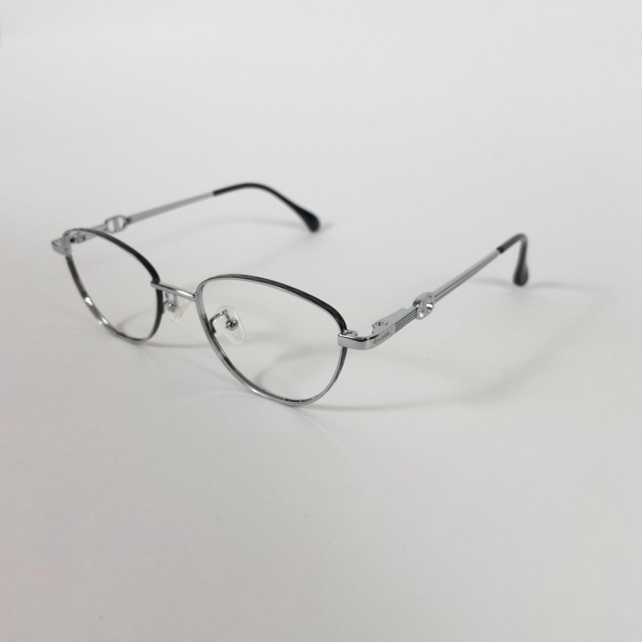 Cat-Eye Metal Eyeglasses Trendy Frame