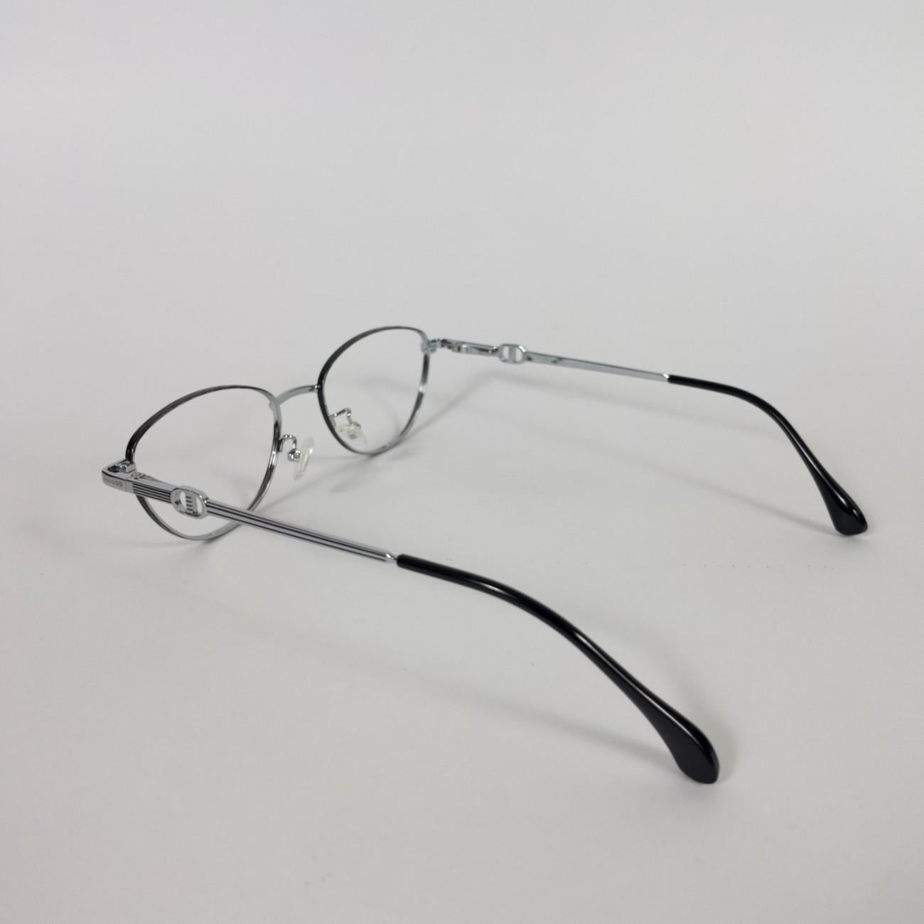 Cat-Eye Metal Eyeglasses Trendy Frame