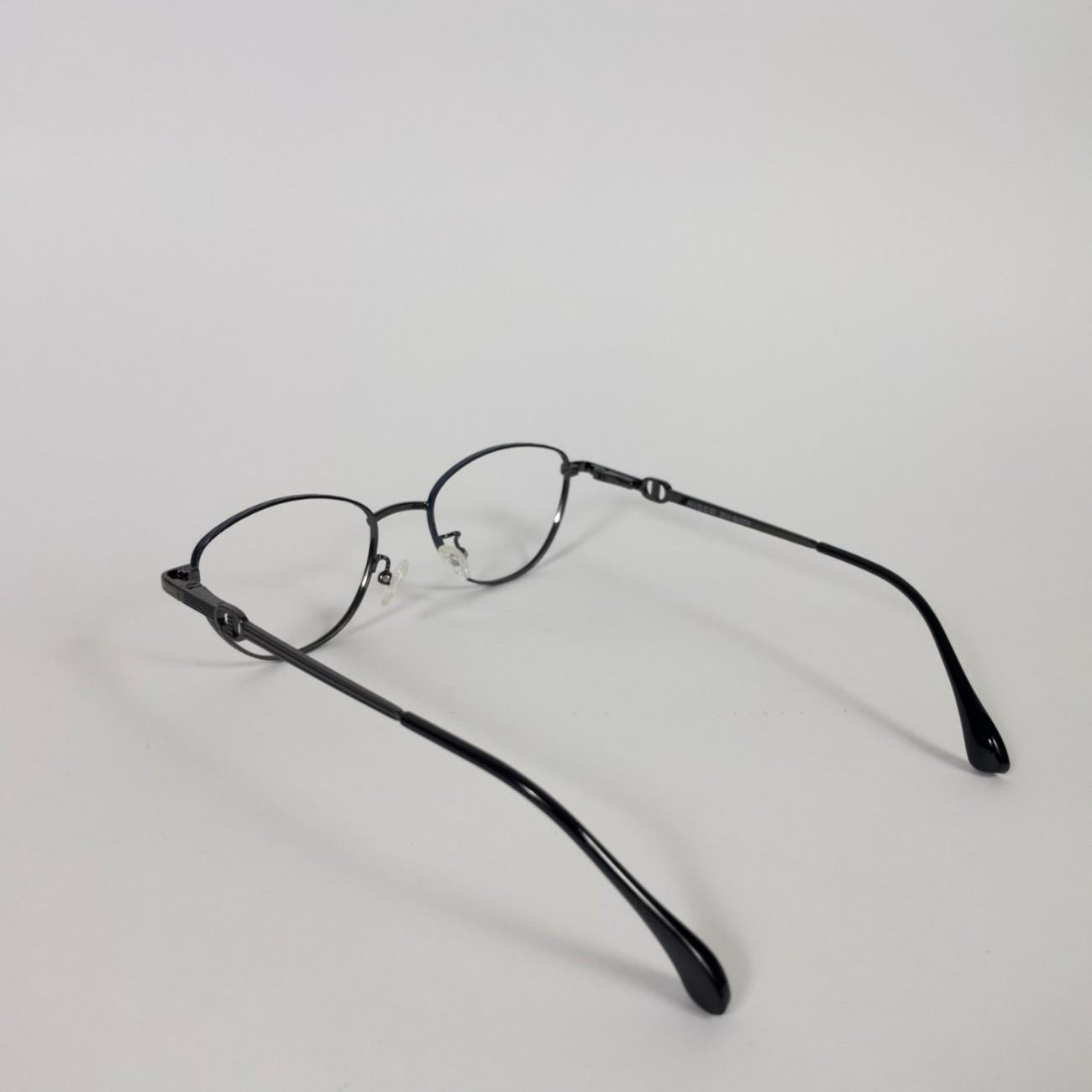 Cat-Eye Metal Eyeglasses Trendy Frame