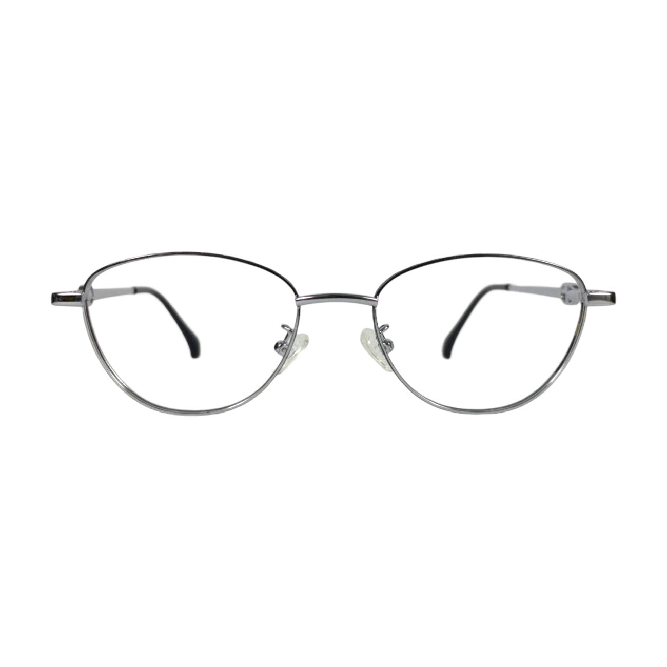 Cat-Eye Metal Eyeglasses Trendy Frame