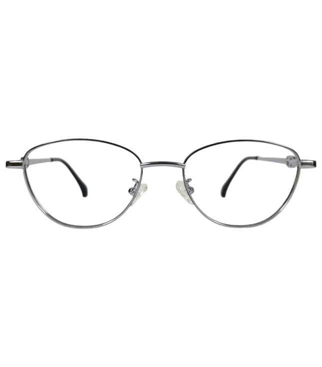 Cat-Eye Metal Eyeglasses Trendy Frame
