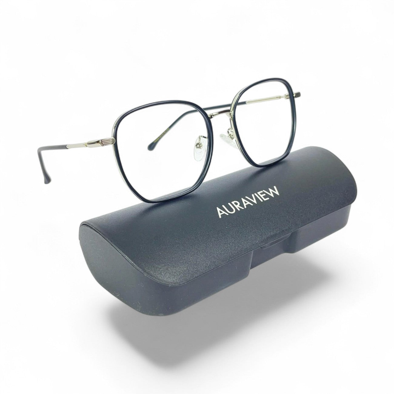 Round Metal Double Rim Trendy Frame