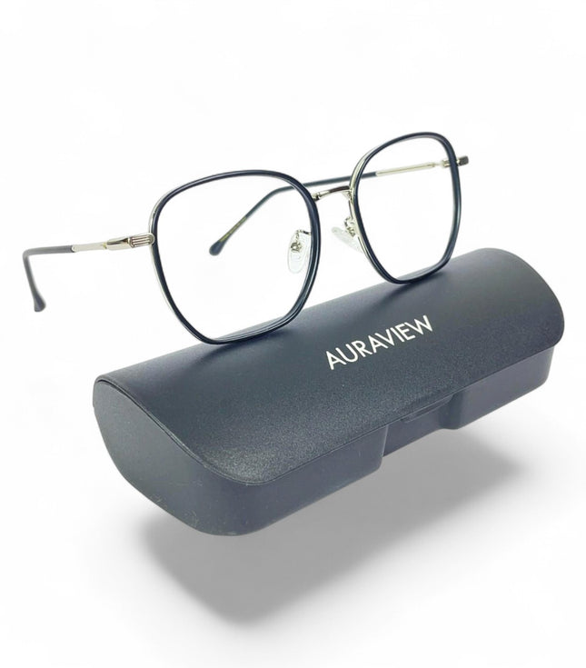 Round Metal Double Rim Trendy Frame